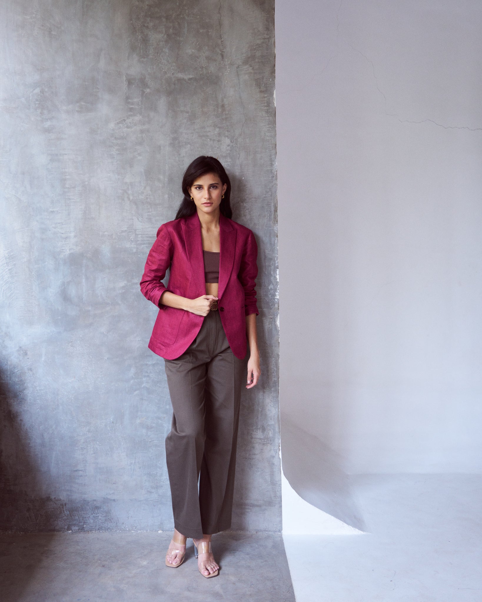 Logus dark grey trouser