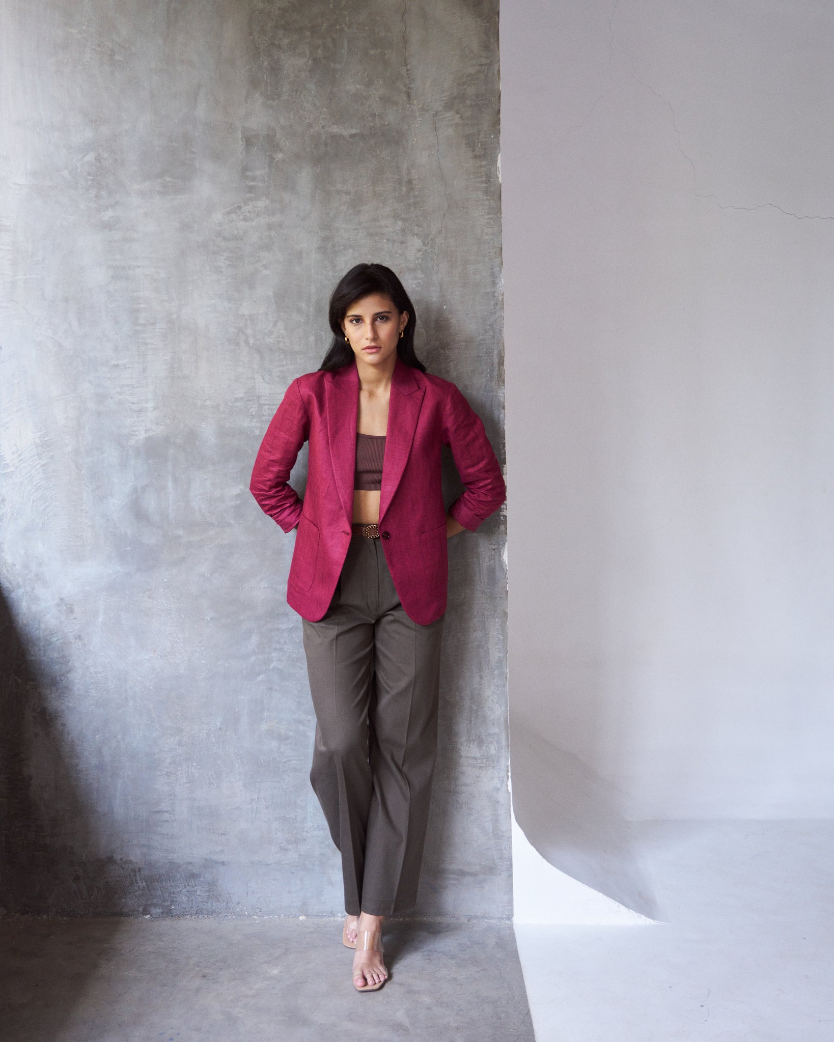 Logus dark grey trouser