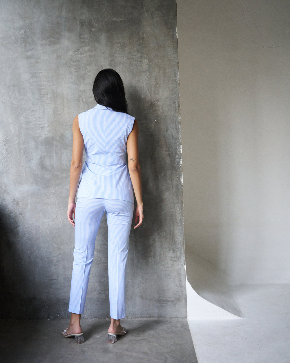Logus striped cotton set