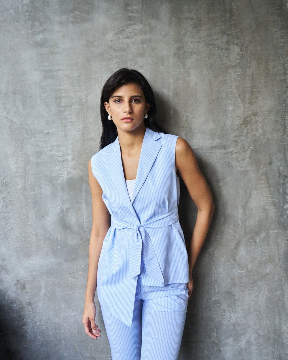Logus striped cotton set