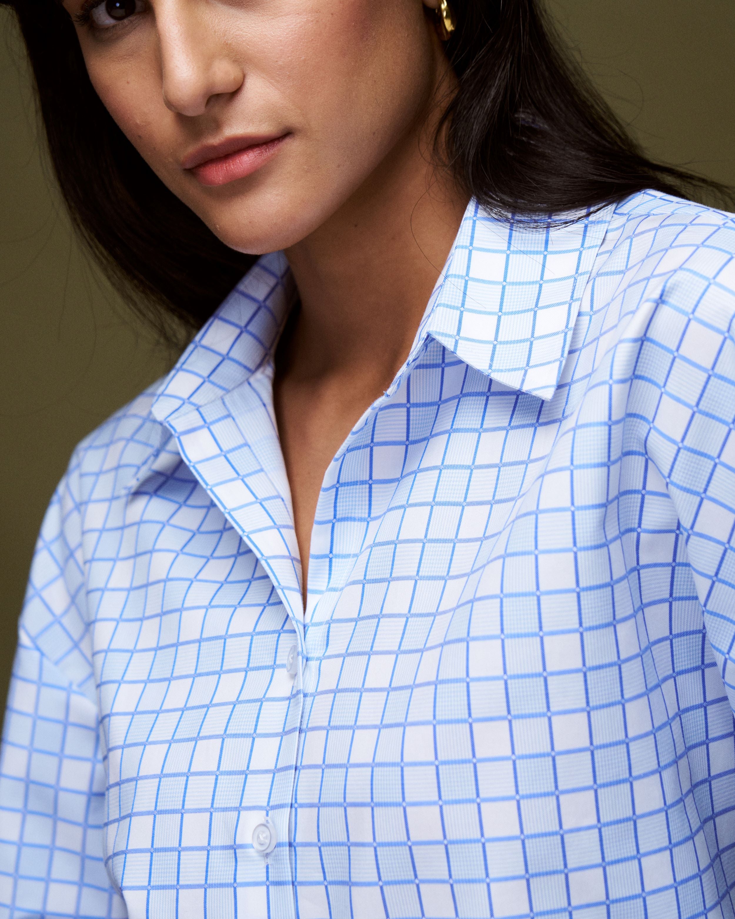 Logus printed oversized cotton shirt