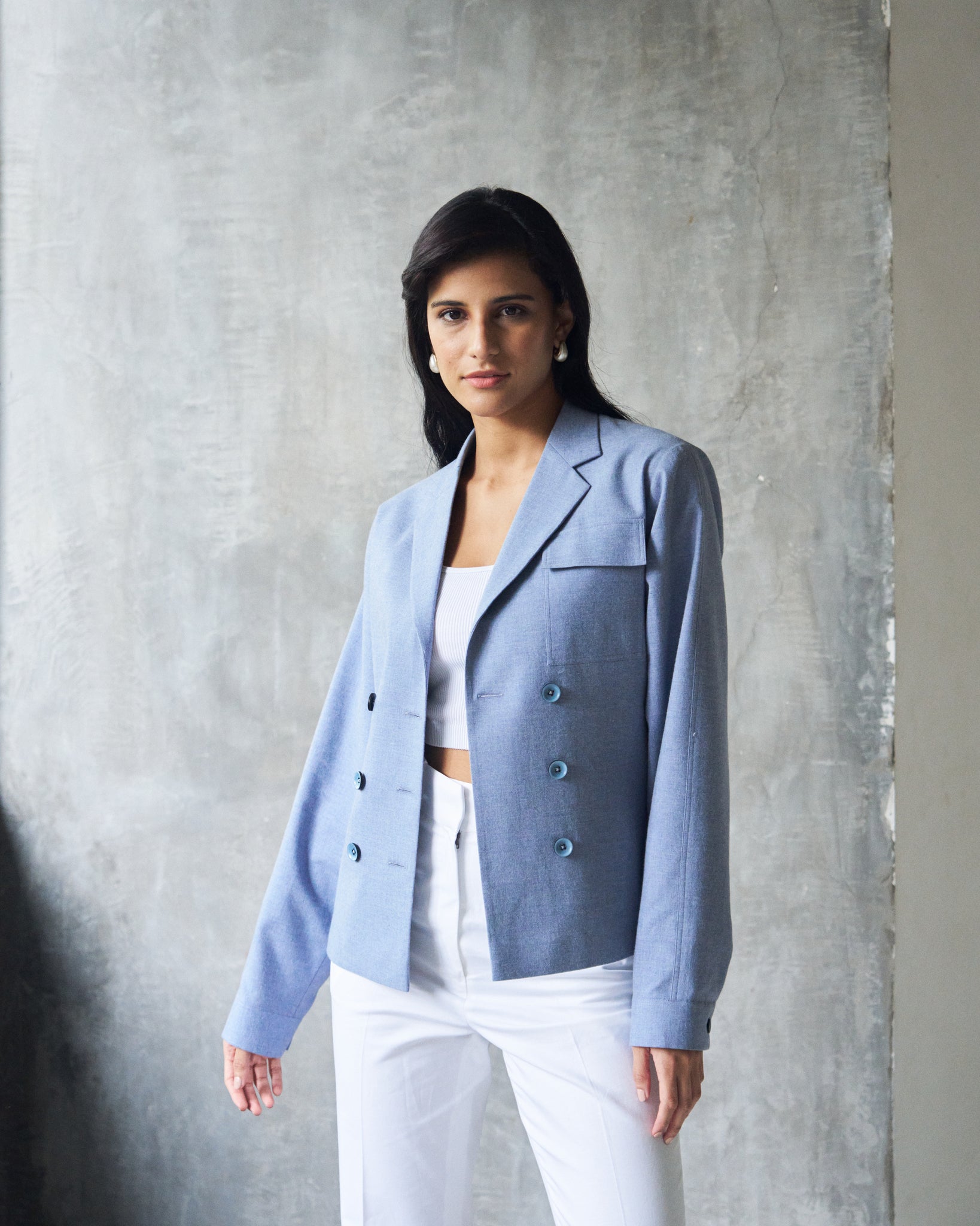 Logus brush cotton jacket